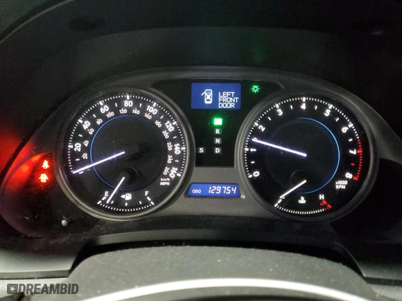 2008 Lexus IS 250 with VIN JTHCK262885026502, listed as a Copart auction lot 50423325 with 129,754 mi miles and Salvage Title. Bid and sale history available at carsss.com. Image 9.