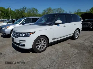 2016 Land Rover Range Rover HSE z VIN SALGS2PF7GA292841, wystawiony jako Copart lot #56455605 z przebiegiem 71 932 mil mil oraz Szkoda całkowita • Salvage title. Historia ofert i sprzedaży dostępna na DreamBid. Obrazek 1.