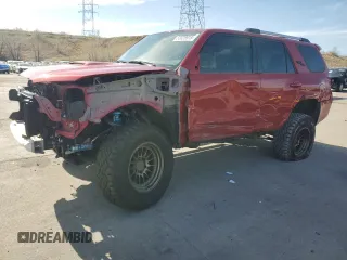 2018 Toyota 4Runner SR5 with VIN JTEBU5JR6J5531422, listed as a Copart auction lot 53026915 with 74,342 mi miles and Salvage Title. Bid and sale history available at carsss.com. Image 1.