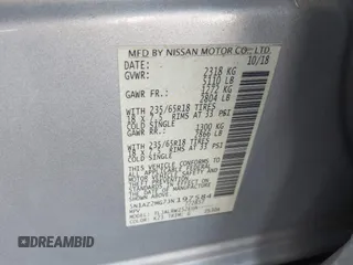 2018 Nissan Murano S z VIN 5N1AZ2MG7JN197584, wystawiony jako IAAI lot #41635520 z przebiegiem 56 931 mil mil oraz . Historia ofert i sprzedaży dostępna na DreamBid. Obrazek 9.