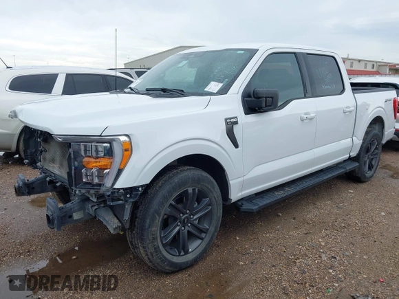 2023 Ford F-150 XL with VIN 1FTEW1C5XPFC56753, listed as a IAAI auction lot 42474925 with 37,614 mi miles and . Bid and sale history available at DreamBid. Image 2.