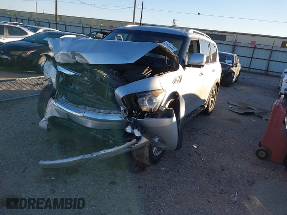 2013 Infiniti QX56 with VIN JN8AZ2NE8D9061533, listed as a IAAI auction lot 41260093 with 135,003 mi miles and . Bid and sale history available at DreamBid. Image 16.