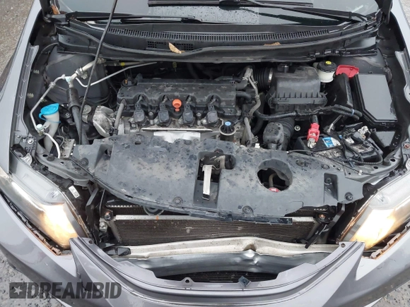 2014 Honda Civic Sedan EX with VIN 2HGFB2F82EH532528, listed as a IAAI auction lot 41129996 with 80,840 mi miles. Bid and sale history available at carsss.com. Image 10.