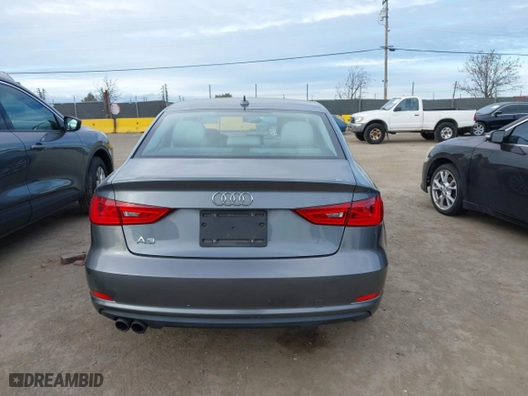 2015 Audi A3 1.8T Premium with VIN WAUACGFF3F1002941, listed as a IAAI auction lot 41726206 with 195,753 mi miles. Bid and sale history available at carsss.com. Image 16.