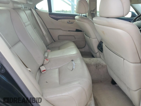 2011 Lexus LS 460 z VIN JTHBL5EF1B5106147, wystawiony jako Copart lot #54455595 z przebiegiem Nie podano mil oraz Tytuł czysty. Historia ofert i sprzedaży dostępna na DreamBid. Obrazek 10.