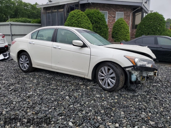 2011 Honda Accord EX-L with VIN 1HGCP3F84BA009340, listed as a Copart auction lot 59894415 with 90,506 mi miles and Clean title. Bid and sale history available at DreamBid. Image 4.