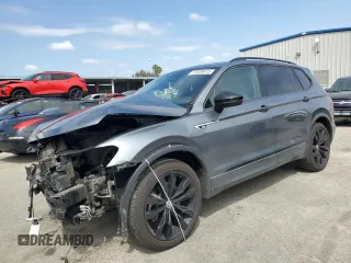 2021 Volkswagen Tiguan SE with VIN 3VV2B7AX6MM101345, listed as a Copart auction lot 53089615 with 71,285 mi miles and Salvage title. Bid and sale history available at DreamBid. Image 1.