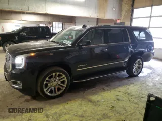 2017 GMC Yukon XL Denali with VIN 1GKS2HKJ1HR294897, listed as a Copart auction lot 45188175 with 153,009 mi miles and Salvage Title. Bid and sale history available at carsss.com. Image 1.