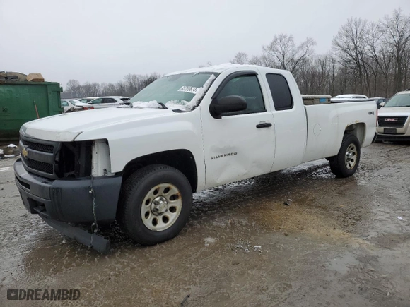 2011 Chevrolet Silverado 1500 Work Truck with VIN 1GCRKPE08BZ418520, listed as a Copart auction lot 85709674 with 135,726 mi miles and Salvage Title. Bid and sale history available at carsss.com. Image 1.