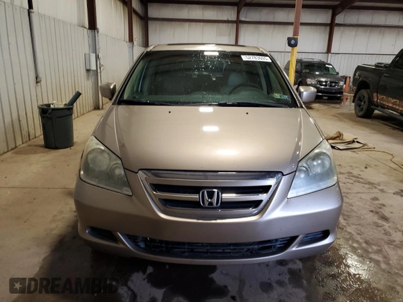 2007 Honda Odyssey EX-L with VIN 5FNRL38747B409907, listed as a Copart auction lot 52783605 with 151,225 mi miles and Salvage Title. Bid and sale history available at carsss.com. Image 5.