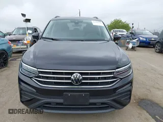 2024 Volkswagen Tiguan S with VIN 3VVRB7AX1RM175360, listed as a IAAI auction lot 42196560 with 5,133 mi miles and . Bid and sale history available at DreamBid. Image 12.