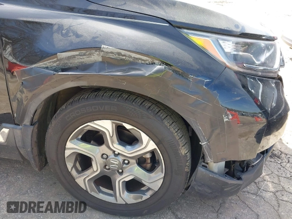 2018 Honda CR-V EX with VIN 7FARW1H53JE052029, listed as a IAAI auction lot 41890820 with 125,043 mi miles. Bid and sale history available at carsss.com. Image 18.