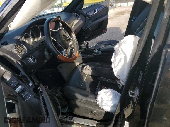 2012 Mercedes-Benz C 350 Sport with VIN WDDGF5HB1CR195581, listed as a Copart auction lot 44602635 with 188,704 mi miles and Salvage Title. Bid and sale history available at DreamBid. Image 7.