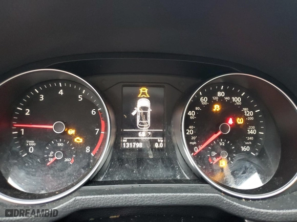 2016 Volkswagen Passat 1.8T SE with VIN 1VWBT7A34GC030092, listed as a Copart auction lot 71264114 with 131,798 mi miles and Salvage Title. Bid and sale history available at carsss.com. Image 9.