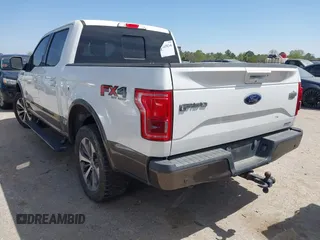 2015 Ford F-150 XLT with VIN 1FTEW1EFXFFB69911, listed as a IAAI auction lot 41838246 with 122,566 mi miles. Bid and sale history available at carsss.com. Image 3.