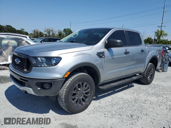 2023 Ford Ranger XL with VIN 1FTER4FH3PLE03480, listed as a Copart auction lot 57113605 with 32,540 mi miles and Salvage title. Bid and sale history available at DreamBid. Image 1.