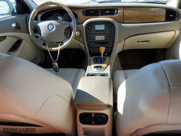 2003 Jaguar S-Type with VIN SAJEA01TX3FM49233, listed as a Copart auction lot 80938504 with NaN miles and Clean Title. Bid and sale history available at carsss.com. Image 8.