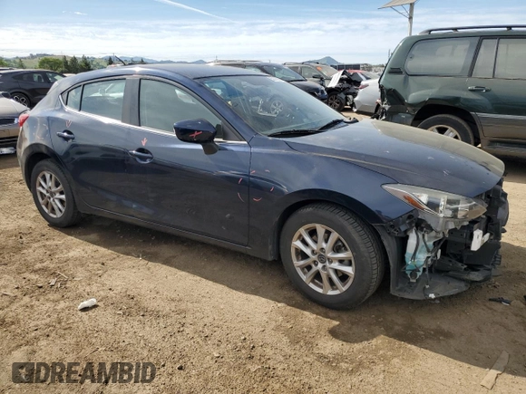 2015 Mazda 3 i Touring with VIN JM1BM1L74F1243583, listed as a Copart auction lot 52114075 with 78,334 mi miles and Salvage Title. Bid and sale history available at carsss.com. Image 4.
