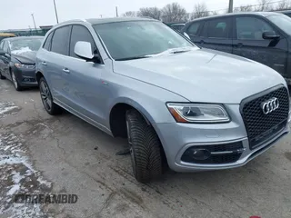 2016 Audi SQ5 Premium Plus with VIN WA1CCAFP6GA078389, listed as a IAAI auction lot 41315181 with 153,918 mi miles. Bid and sale history available at carsss.com. Image 1.