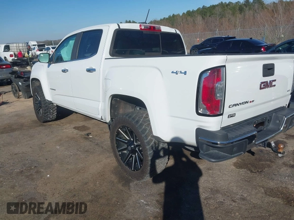 2019 GMC Canyon 4WD SLT with VIN 1GTG6DEN8K1109070, listed as a IAAI auction lot 41394345 with 67,357 mi miles. Bid and sale history available at carsss.com. Image 3.