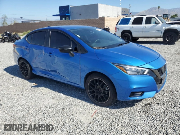 2020 Nissan Versa SR with VIN 3N1CN8FV5LL897813, listed as a Copart auction lot 61057565 with 45,366 mi miles and Salvage title. Bid and sale history available at DreamBid. Image 4.