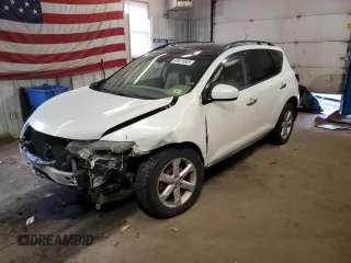 2009 Nissan Murano SL with VIN JN8AZ18W99W205341, listed as a Copart auction lot 41611345 with 182,876 mi miles and Salvage Title. Bid and sale history available at carsss.com. Image 1.