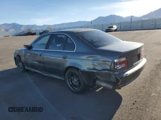 2003 BMW 5 Series 530iA with VIN WBADT63433CK34109, listed as a Copart auction lot 76776084 with 125,564 mi miles and Salvage Title. Bid and sale history available at carsss.com. Image 2.