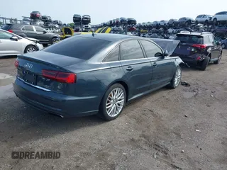 2016 Audi A6 Premium Plus with VIN WAUFGAFC3GN180467, listed as a IAAI auction lot 42429785 with 121,033 mi miles and . Bid and sale history available at DreamBid. Image 4.