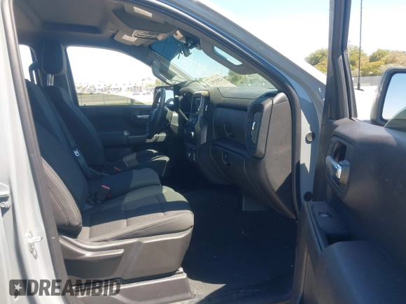 2024 Chevrolet Silverado 1500 Custom with VIN 1GCPABEK7RZ406786, listed as a IAAI auction lot 42031912 with Not Provided miles and . Bid and sale history available at DreamBid. Image 5.