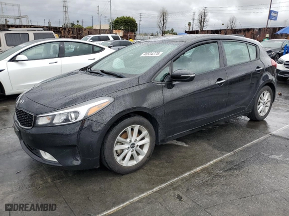 2017 Kia Forte5 LX with VIN KNAFK5A88H5681915, listed as a Copart auction lot 48534275 with NaN miles and Salvage Title. Bid and sale history available at carsss.com. Image 1.