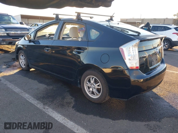2010 Toyota Prius II with VIN JTDKN3DU8A0136273, listed as a IAAI auction lot 41266255 with 209,558 mi miles. Bid and sale history available at carsss.com. Image 3.