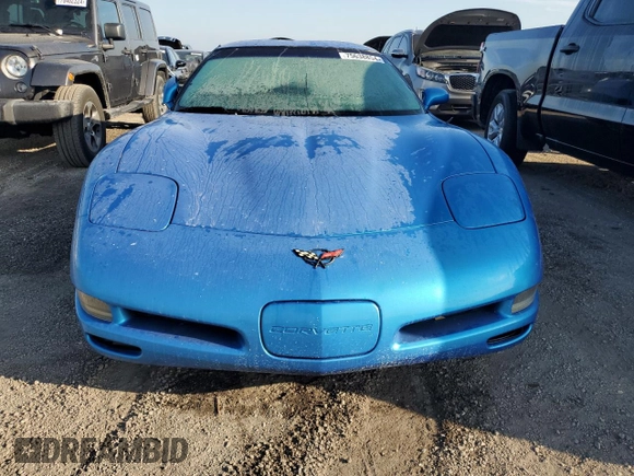 1999 Chevrolet Corvette with VIN 1G1YY22G5X5124482, listed as a Copart auction lot 75638854 with 0 mi miles and Salvage Title. Bid and sale history available at carsss.com. Image 5.