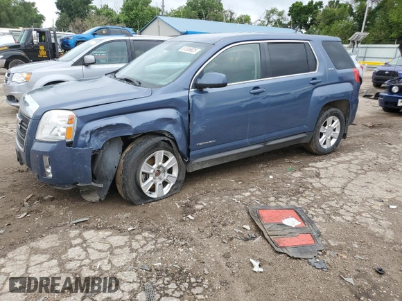 2012 GMC Terrain SLE-1 with VIN 2GKALMEK4C6293589, listed as a Copart auction lot 61306625 with 233,732 mi miles and Salvage title. Bid and sale history available at DreamBid. Image 1.