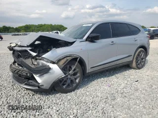 2022 Acura MDX w/A-Spec Package с VIN 5J8YE1H01NL020991, выставлен на аукционе Copart как лот 50506325 с пробегом Не указан миль и Списание • Salvage title. История ставок и продаж доступна на DreamBid. Изображение 1.