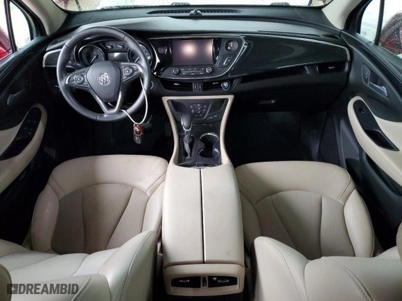 2017 Buick Envision Preferred with VIN LRBFXASA9HD151472, listed as a Copart auction lot 48673605 with 57,518 mi miles and Salvage Title. Bid and sale history available at carsss.com. Image 8.