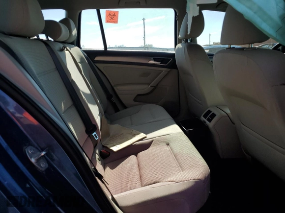 2017 Volkswagen Golf SportWagen S with VIN 3VW017AU2HM531567, listed as a Copart auction lot 47371705 with 107,178 mi miles and Salvage Title. Bid and sale history available at carsss.com. Image 12.