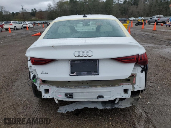 2022 Audi A3 Premium Plus with VIN WAUBUDGY0NA098249, listed as a Copart auction lot 88032825 with 44,166 mi miles and Salvage Title. Bid and sale history available at carsss.com. Image 6.