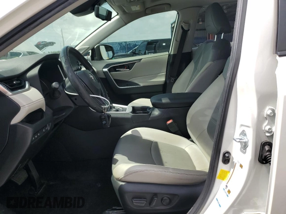 2021 Toyota RAV4 Hybrid LE with VIN JTMB6RFV9MD040106, listed as a Copart auction lot 63409025 with 37,307 mi miles and Non repairable. Bid and sale history available at DreamBid. Image 7.