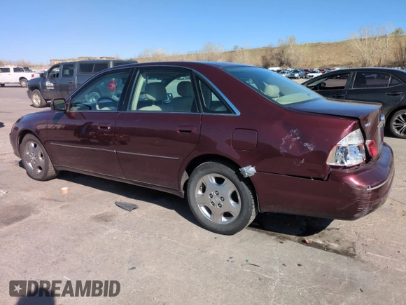 2003 Toyota Avalon XL with VIN 4T1BF28B23U277864, listed as a Copart auction lot 52880455 with 157,540 mi miles and Salvage Title. Bid and sale history available at carsss.com. Image 2.