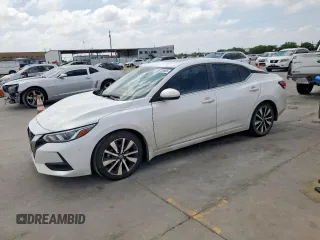 2021 Nissan Sentra SV with VIN 3N1AB8CV8MY324736, listed as a Copart auction lot 59736685 with 139,372 mi miles and Salvage title. Bid and sale history available at DreamBid. Image 1.