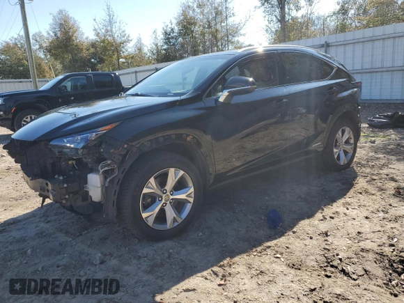 2017 Lexus NX 300h with VIN JTJBJRBZXH2070656, listed as a Copart auction lot 43397545 with 91,469 mi miles and Salvage Title. Bid and sale history available at DreamBid. Image 1.