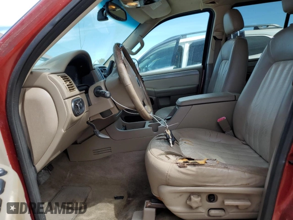 2002 Mercury Mountaineer z VIN 4M2ZU66K52UJ34838, wystawiony jako Copart lot #74666154 z przebiegiem 269 269 mil mil oraz Nie do naprawy • Non repairable. Historia ofert i sprzedaży dostępna na DreamBid. Obrazek 7.