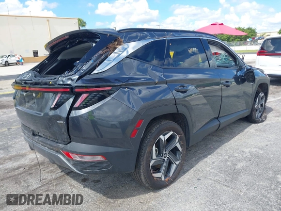 2024 Hyundai Tucson Limited with VIN 5NMJECDE7RH359453, listed as a IAAI auction lot 42552239 with 32,950 mi miles and . Bid and sale history available at DreamBid. Image 4.
