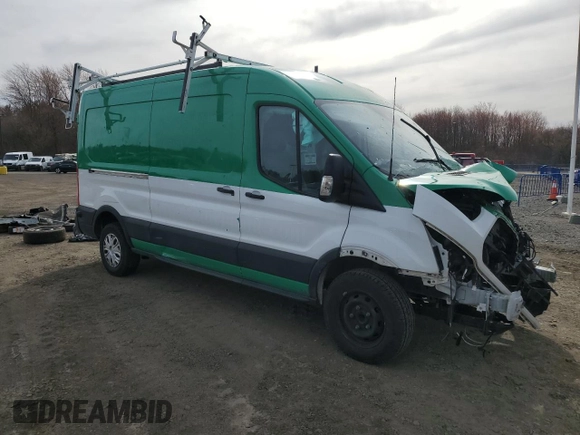 2019 Ford Transit with VIN 1FTYR2CM8KKB81889, listed as a Copart auction lot 51747125 with 110,488 mi miles and Salvage title. Bid and sale history available at DreamBid. Image 4.
