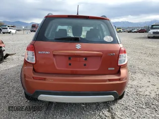 2009 Suzuki SX4 Man AWD with VIN JS2YB413196203590, listed as a Copart auction lot 77984254 with 0 mi miles and Salvage Title. Bid and sale history available at carsss.com. Image 6.