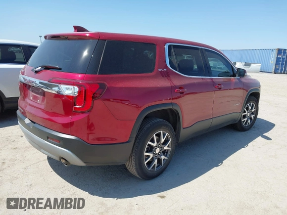 2020 GMC Acadia SLE with VIN 1GKKNKLA4LZ166973, listed as a IAAI auction lot 41776453 with 70,862 mi miles and . Bid and sale history available at DreamBid. Image 4.