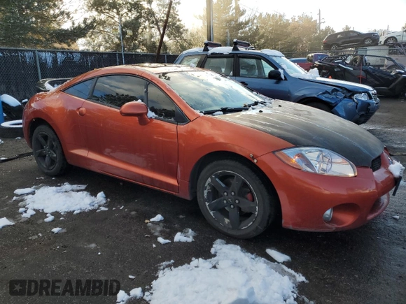 2007 Mitsubishi Eclipse GS with VIN 4A3AK24F57E037595, listed as a Copart auction lot 82993054 with 188,512 mi miles and Salvage Title. Bid and sale history available at carsss.com. Image 4.