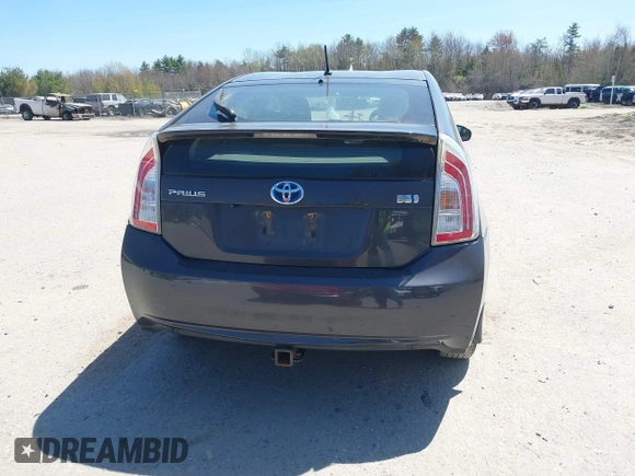 2015 Toyota Prius Four with VIN JTDKN3DU9F0403637, listed as a IAAI auction lot 42168937 with 107,339 mi miles. Bid and sale history available at carsss.com. Image 16.