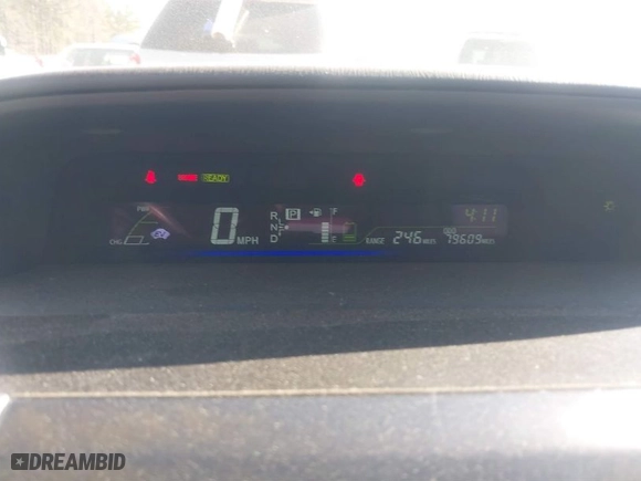 2012 Toyota Prius v Two with VIN JTDZN3EU7C3177010, listed as a IAAI auction lot 41870014 with 79,609 mi miles. Bid and sale history available at carsss.com. Image 7.