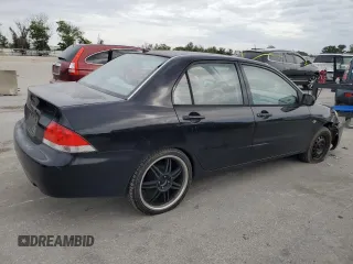 2005 Mitsubishi Lancer ES with VIN JA3AJ26E65U003029, listed as a Copart auction lot 80634804 with 0 mi miles and Salvage Title. Bid and sale history available at carsss.com. Image 3.